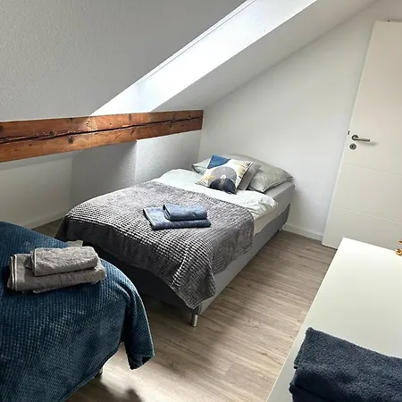 Lgh-moderne, Ruhige Wohnung, Naehe Zum Flughafen Und Autobahn, 24h-self-check-in, Vollausgestattet, Disneyplus, Waschmaschine