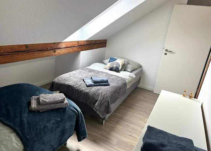Lgh-moderne, Ruhige Wohnung, Naehe Zum Flughafen Und Autobahn, 24h-self-check-in, Vollausgestattet, Disneyplus, Waschmaschine